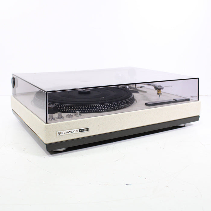 Kenwood KD-550 2-Speed Direct-Drive Stereo Turntable-Turntables & Record Players-SpenCertified-vintage-refurbished-electronics