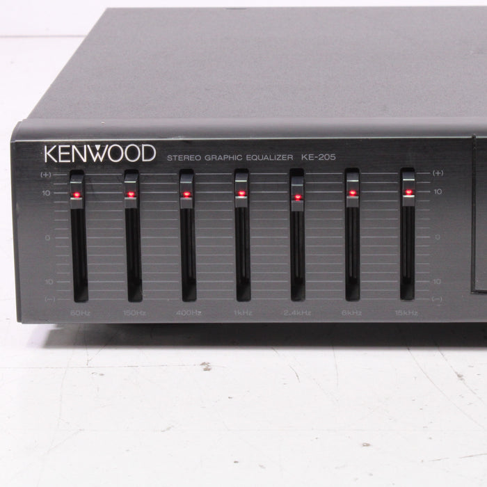 Kenwood KE-205 7-Band Dual Equalizer (1998)-Equalizers-SpenCertified-vintage-refurbished-electronics