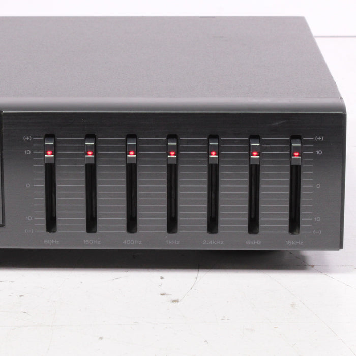 Kenwood KE-205 7-Band Dual Equalizer (1998)-Equalizers-SpenCertified-vintage-refurbished-electronics