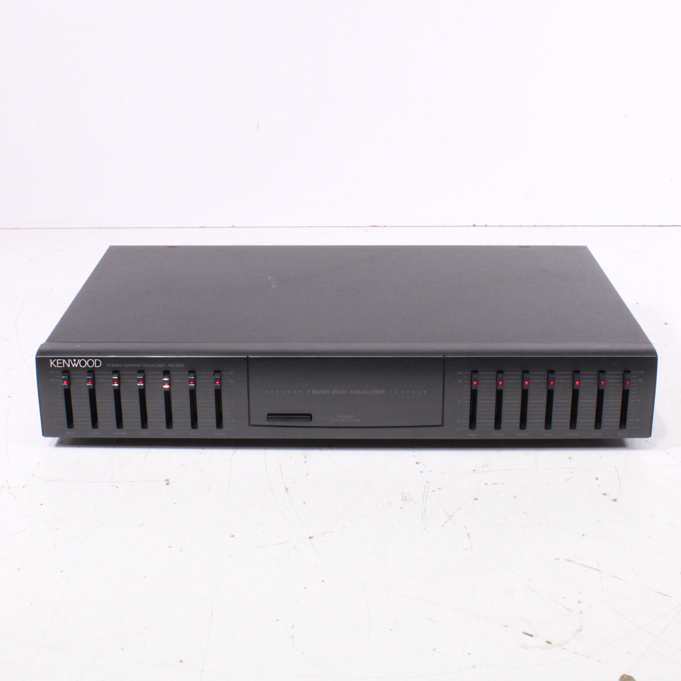 Kenwood KE-205 7-Band Dual Equalizer (1998)-Equalizers-SpenCertified-vintage-refurbished-electronics
