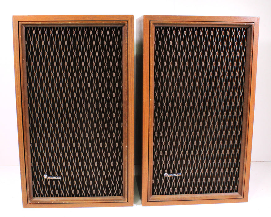 Kenwood KL-5080 4-Way, 5-Speaker Full Range Loudspeaker System Pair (1971)-Speakers-SpenCertified-vintage-refurbished-electronics