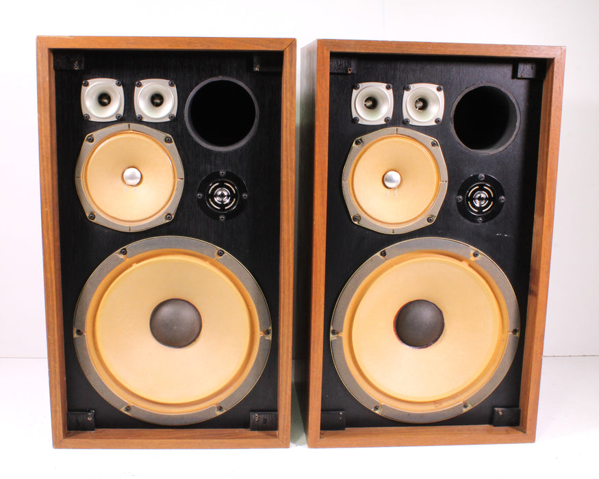 Kenwood KL-5080 4-Way, 5-Speaker Full Range Loudspeaker System Pair (1971)-Speakers-SpenCertified-vintage-refurbished-electronics