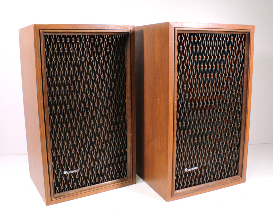 Kenwood KL-5080 4-Way, 5-Speaker Full Range Loudspeaker System Pair (1971)-Speakers-SpenCertified-vintage-refurbished-electronics