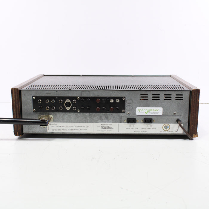 Kenwood KR-3400 Vintage AM FM Stereo Receiver Silver Face (1974)-Audio & Video Receivers-SpenCertified-vintage-refurbished-electronics