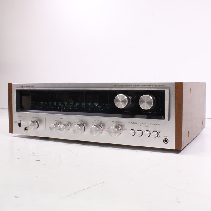 Kenwood KR-6400 Stereo Receiver Silver Face AM/FM Phono Vintage (1976)-Audio & Video Receivers-SpenCertified-vintage-refurbished-electronics