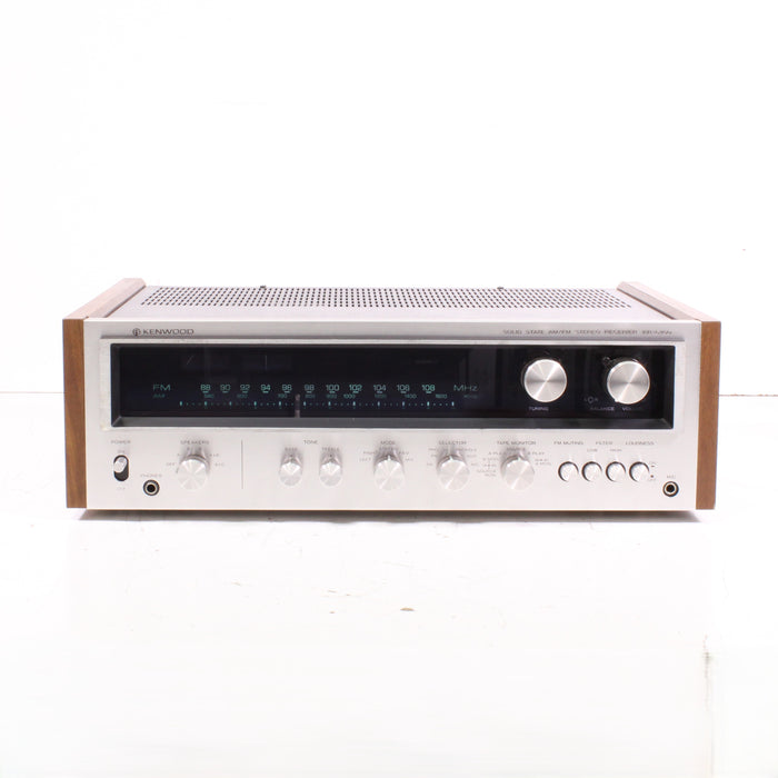 Kenwood KR-6400 Stereo Receiver Silver Face AM/FM Phono Vintage (1976)-Audio & Video Receivers-SpenCertified-vintage-refurbished-electronics