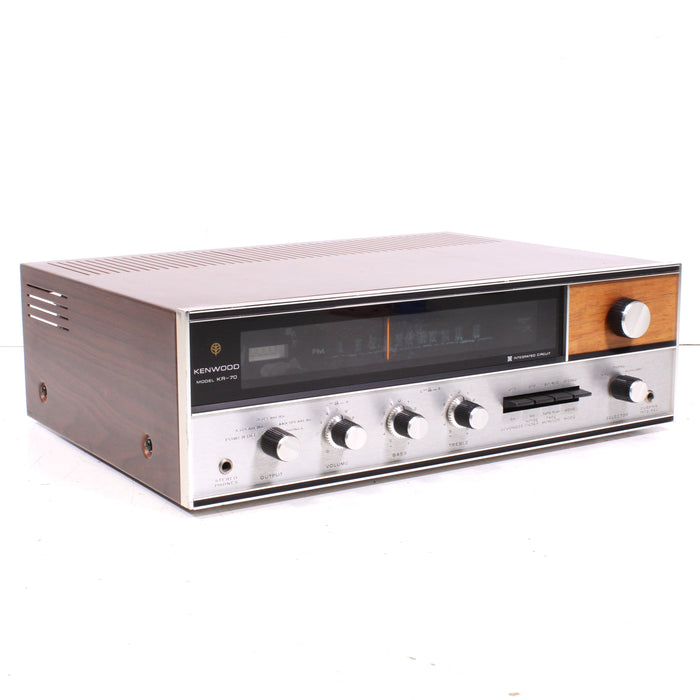 Kenwood KR-70 Vintage Solid State FM Stereo Receiver (1969) (AS IS)-Audio & Video Receivers-SpenCertified-vintage-refurbished-electronics