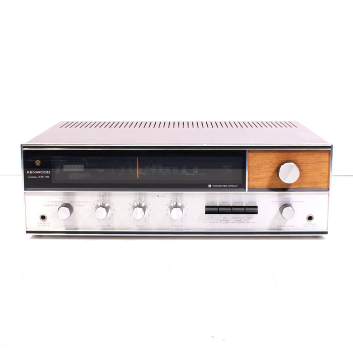 Kenwood KR-70 Vintage Solid State FM Stereo Receiver (1969) (AS IS)-Audio & Video Receivers-SpenCertified-vintage-refurbished-electronics