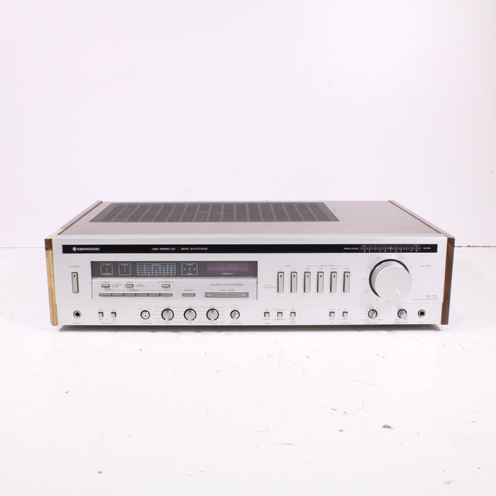 Kenwood KR-770 AM/FM Stereo Receiver Silver Face Vintage (1980)-Audio & Video Receivers-SpenCertified-vintage-refurbished-electronics