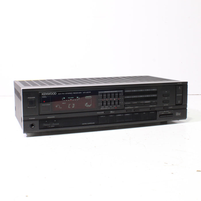 Kenwood KR-A57R AM/FM Stereo Receiver (1988-90) NO REMOTE-Audio & Video Receivers-SpenCertified-vintage-refurbished-electronics