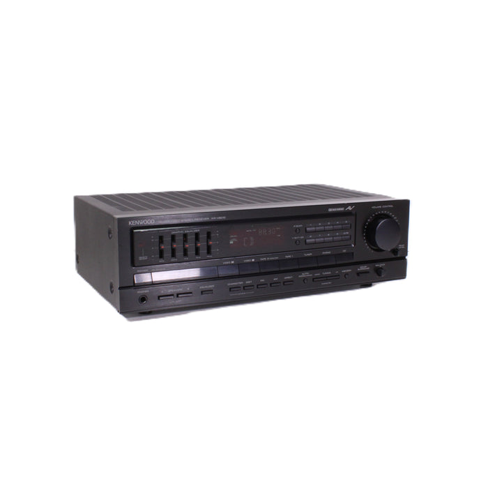 Kenwood KR-V6010 Audio Video Stereo Receiver Phono Dolby Surround 5-Band EQ (NO REMOTE)-Audio & Video Receivers-SpenCertified-vintage-refurbished-electronics