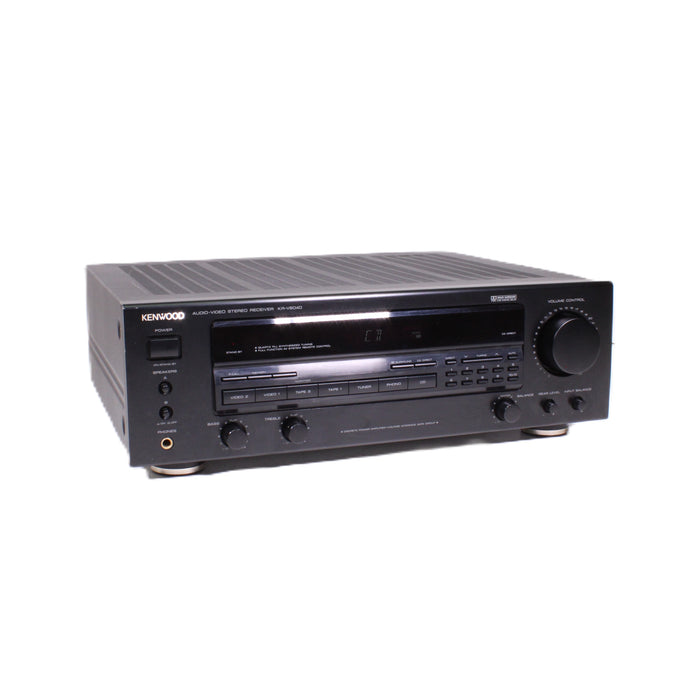 Kenwood KR-V6040 Audio Video Stereo Receiver (NO REMOTE)-Audio & Video Receivers-SpenCertified-vintage-refurbished-electronics