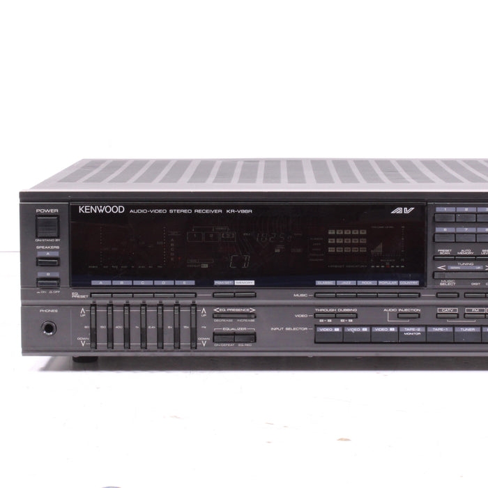 Kenwood KR-V86R Audio Video Stereo Receiver Dolby Pro Logic (1987)-Audio & Video Receivers-SpenCertified-vintage-refurbished-electronics