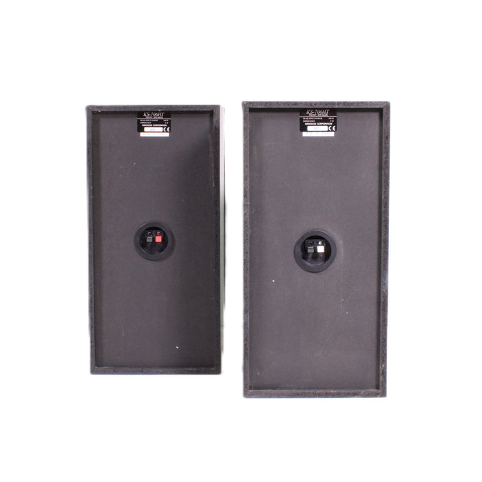Kenwood KS-706HT Bookshelf Surround Front Speaker Pair (2002)-Speakers-SpenCertified-vintage-refurbished-electronics