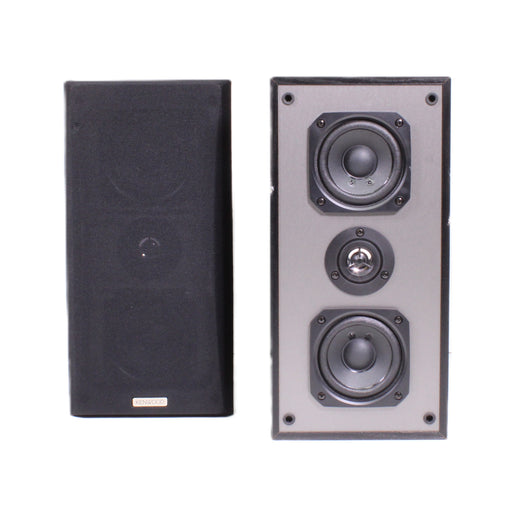 Kenwood KS-706HT Bookshelf Surround Front Speaker Pair (2002)-Speakers-SpenCertified-vintage-refurbished-electronics