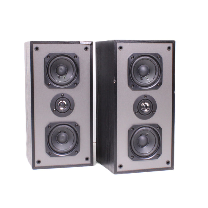 Kenwood KS-706HT Bookshelf Surround Front Speaker Pair (2002)-Speakers-SpenCertified-vintage-refurbished-electronics