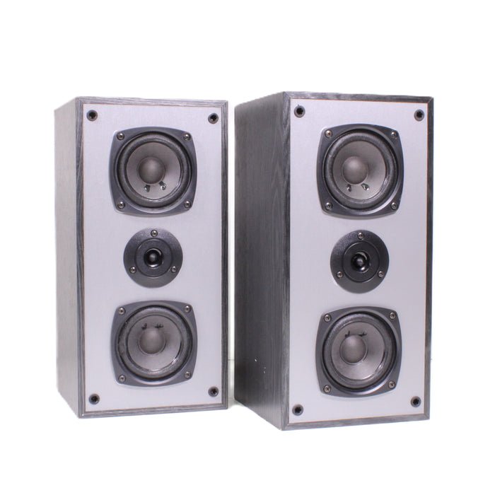 Kenwood KS-707 Bookshelf Speakers 3-Way Vintage Stereo Speaker Pair-Speakers-SpenCertified-vintage-refurbished-electronics