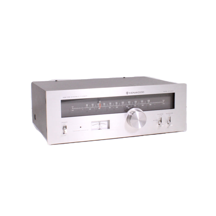 Kenwood KT-5300 AM/FM Stereo Tuner System Vintage Silver Face-AM FM Tuner-SpenCertified-vintage-refurbished-electronics