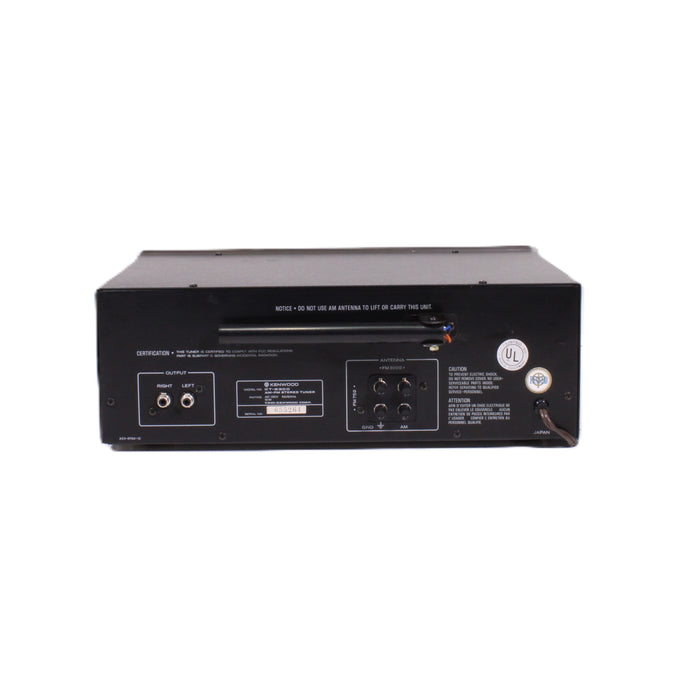 Kenwood KT-5300 AM/FM Stereo Tuner System Vintage Silver Face-AM FM Tuner-SpenCertified-vintage-refurbished-electronics