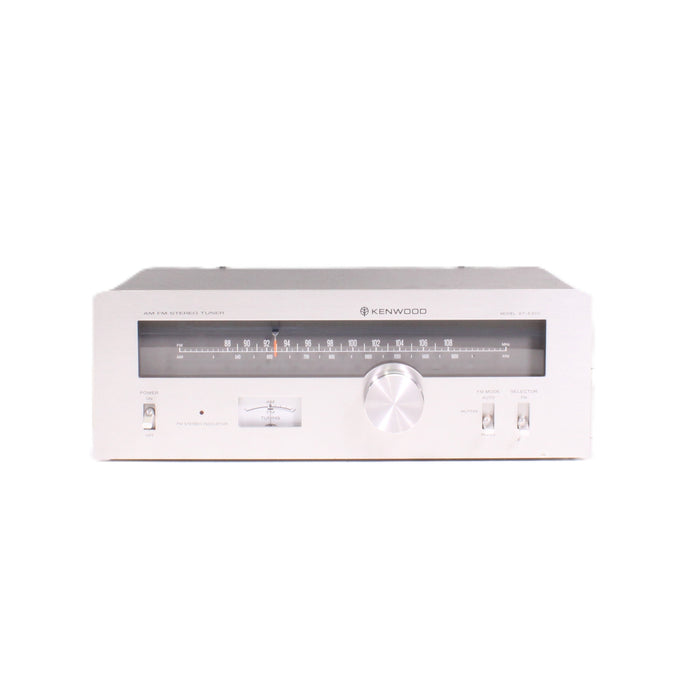 Kenwood KT-5300 AM/FM Stereo Tuner System Vintage Silver Face-AM FM Tuner-SpenCertified-vintage-refurbished-electronics