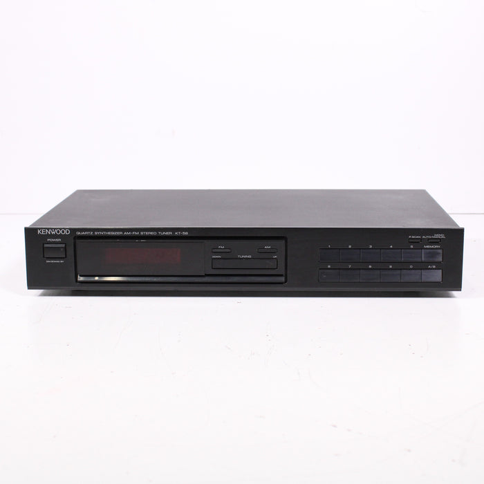 Kenwood KT-58 Quartz Synthesizer AM/FM Stereo Tuner (1989)-Stereo Tuner-SpenCertified-vintage-refurbished-electronics