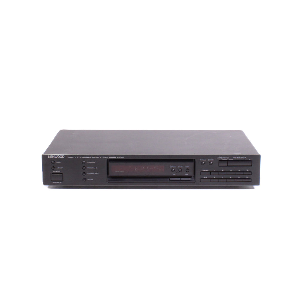 Kenwood KT-89 AM/FM Stereo Digital Synthesizer Tuner Quartz Lock
