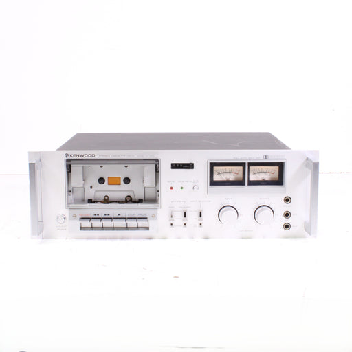 Kenwood KX-650 Stereo Cassette Deck Silver Face Dolby B/C Metal Tape (1980)-Cassette Players & Recorders-SpenCertified-vintage-refurbished-electronics