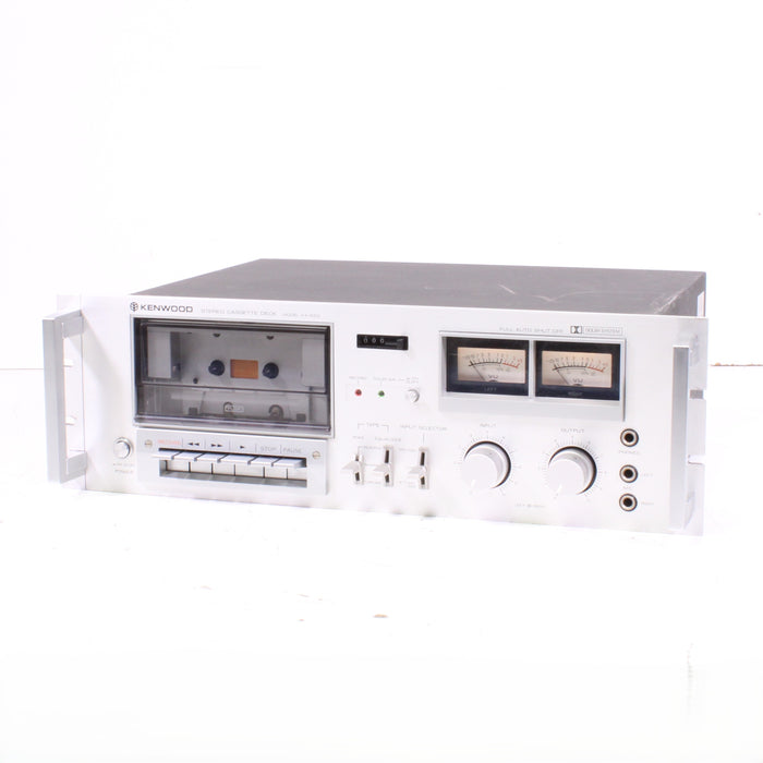 Kenwood KX-650 Stereo Cassette Deck Silver Face Dolby B/C Metal Tape (1980)-Cassette Players & Recorders-SpenCertified-vintage-refurbished-electronics