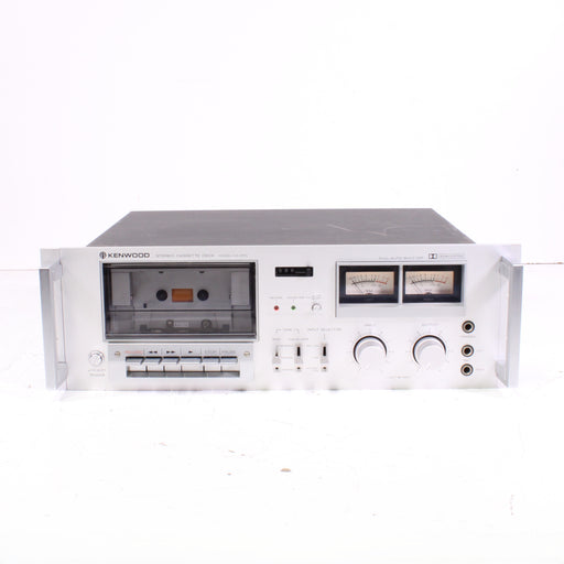 Kenwood KX-650 Stereo Cassette Deck Silver Face Dolby B/C Metal Tape (1980)-Cassette Players & Recorders-SpenCertified-vintage-refurbished-electronics