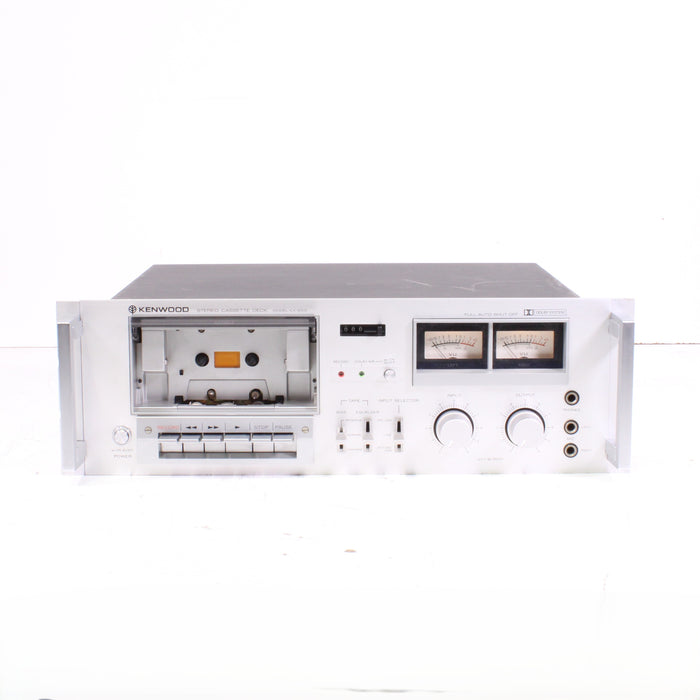 Kenwood KX-650 Stereo Cassette Deck Silver Face Dolby B/C Metal Tape (1980)-Cassette Players & Recorders-SpenCertified-vintage-refurbished-electronics