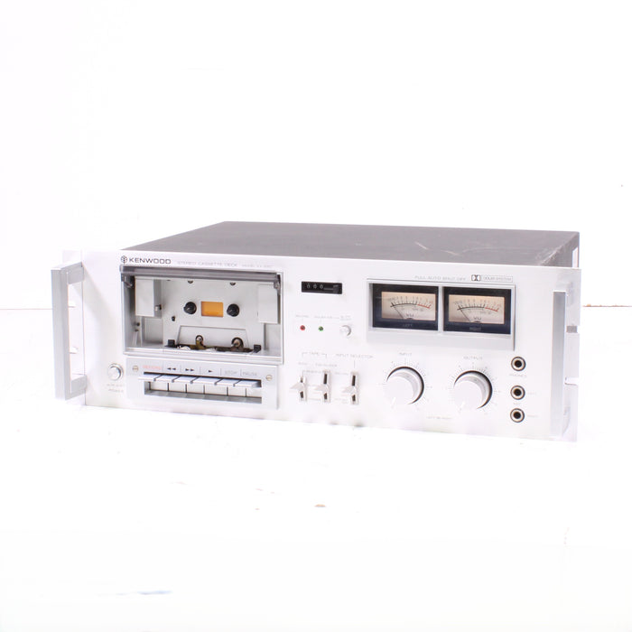 Kenwood KX-650 Stereo Cassette Deck Silver Face Dolby B/C Metal Tape (1980)-Cassette Players & Recorders-SpenCertified-vintage-refurbished-electronics