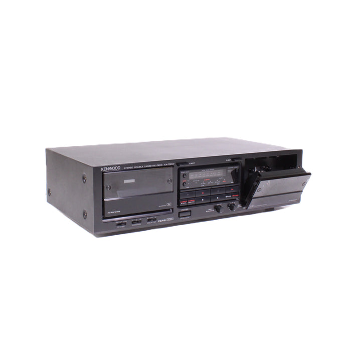 Kenwood KX-79CW Dual Cassette Deck High-Speed Dubbing Auto Reverse-Cassette Players & Recorders-SpenCertified-vintage-refurbished-electronics