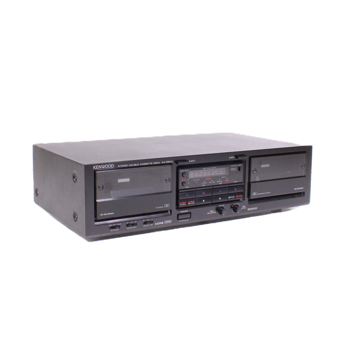 Kenwood KX-79CW Dual Cassette Deck High-Speed Dubbing Auto Reverse-Cassette Players & Recorders-SpenCertified-vintage-refurbished-electronics