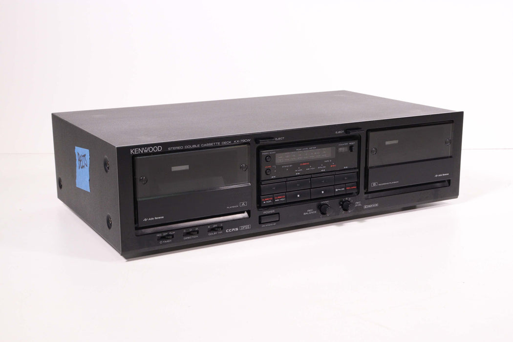 KENWOOD KX-79CW Stereo Double Cassette Deck (Needs Belts)-Electronics-SpenCertified-vintage-refurbished-electronics