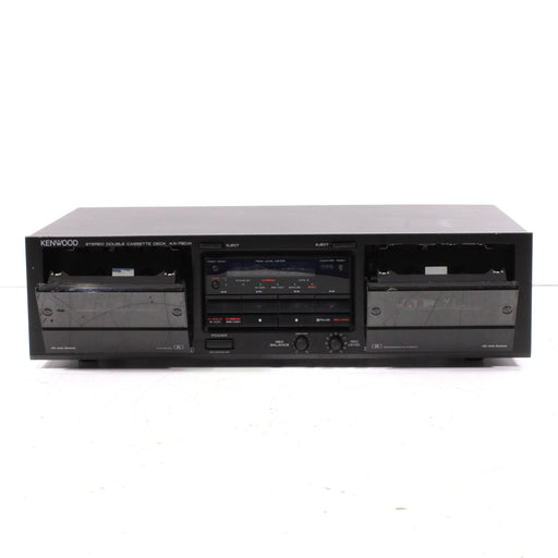 Kenwood KX-79CW Stereo Double Cassette Deck with Auto Reverse-Cassette Players & Recorders-SpenCertified-vintage-refurbished-electronics