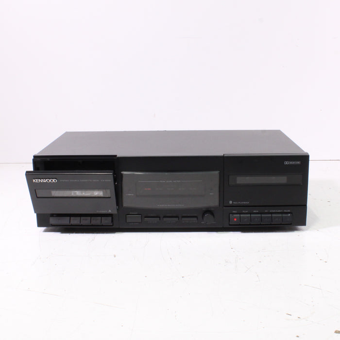 Kenwood KX-W597 Double Cassette Deck Dolby B/C HX Pro Auto-Reverse (1997)-Cassette Players & Recorders-SpenCertified-vintage-refurbished-electronics