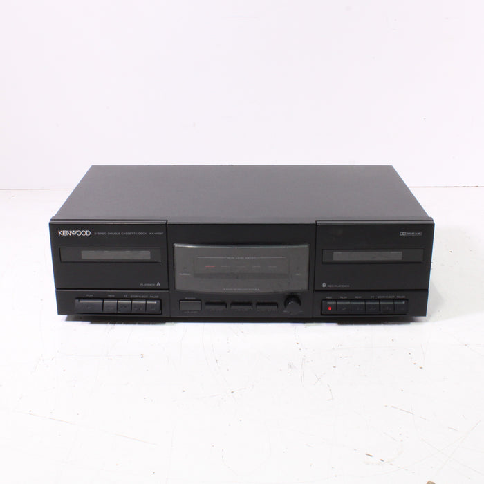 Kenwood KX-W597 Double Cassette Deck Dolby B/C HX Pro Auto-Reverse (1997)-Cassette Players & Recorders-SpenCertified-vintage-refurbished-electronics