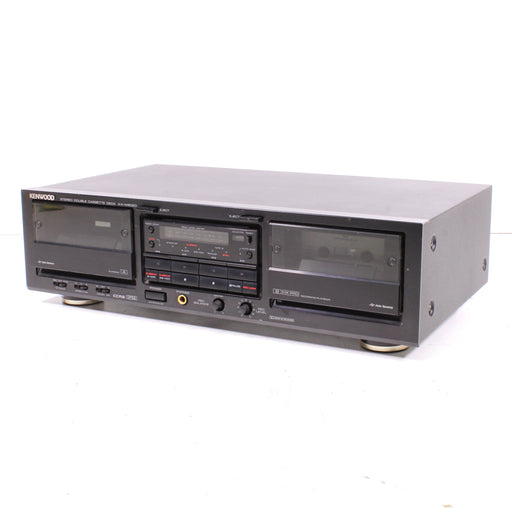 Kenwood KX-W6020 Stereo Double Cassette Deck Auto Reverse, HX Pro (1990)-Cassette Players & Recorders-SpenCertified-vintage-refurbished-electronics