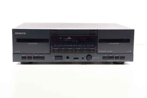 Kenwood KX-W6080 Stereo Double Cassette Deck-Cassette Players & Recorders-SpenCertified-vintage-refurbished-electronics
