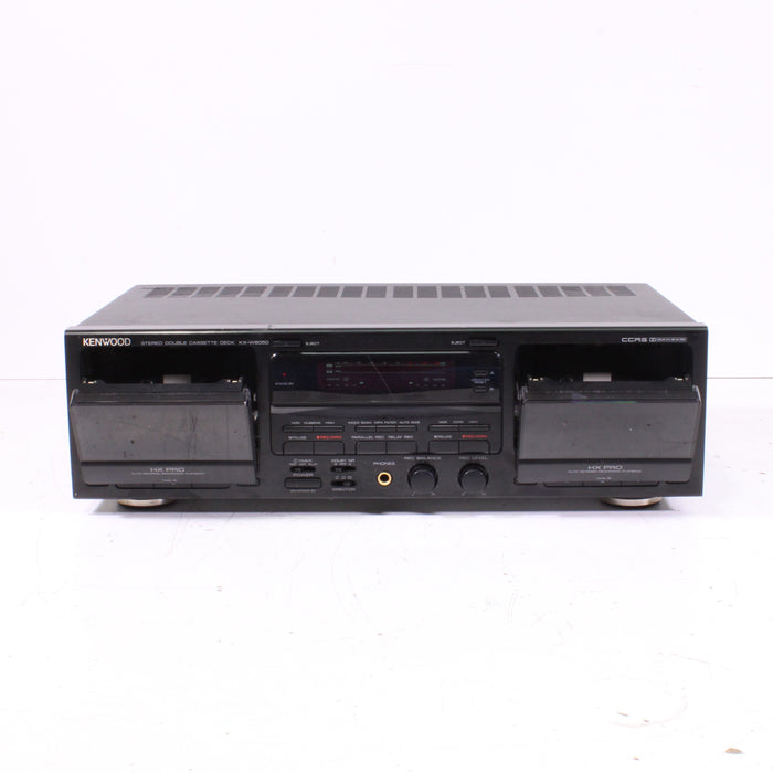Kenwood KX-W8050 Double Cassette Deck Auto Reverse (1993)-Cassette Players & Recorders-SpenCertified-vintage-refurbished-electronics