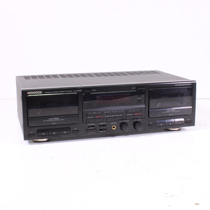 Kenwood KX-W8050 Double Cassette Deck Auto Reverse (1993)-Cassette Players & Recorders-SpenCertified-vintage-refurbished-electronics