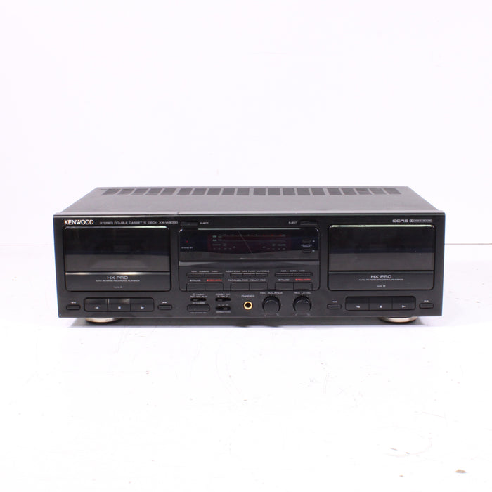 Kenwood KX-W8050 Double Cassette Deck Auto Reverse (1993)-Cassette Players & Recorders-SpenCertified-vintage-refurbished-electronics