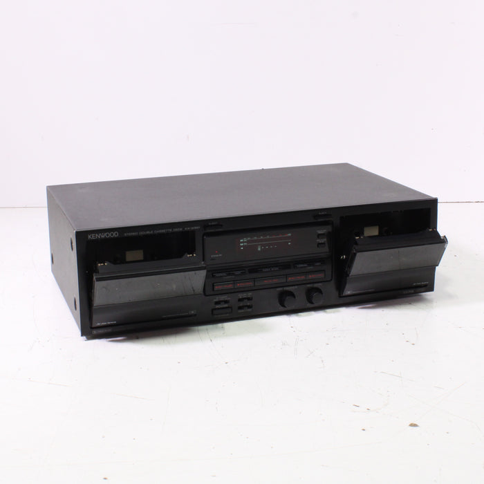 Kenwood KX-W891 Double Cassette Deck Dolby B/C HX Pro Auto-Reverse Vintage (1991)-Cassette Players & Recorders-SpenCertified-vintage-refurbished-electronics
