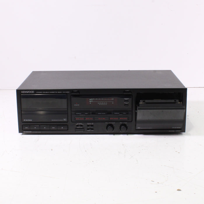 Kenwood KX-W891 Double Cassette Deck Dolby B/C HX Pro Auto-Reverse Vintage (1991)-Cassette Players & Recorders-SpenCertified-vintage-refurbished-electronics