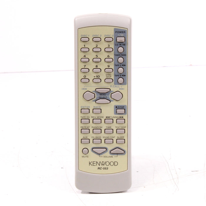 Kenwood RC-553 Remote Control for Compact Stereo System XD-A5 and More-Remote Controls-SpenCertified-vintage-refurbished-electronics