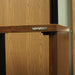 Kenwood SRC-711 Stereo/Media Cabinet Glass Door with Wheels (PICKUP ONLY)-shelving-SpenCertified-vintage-refurbished-electronics