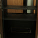 Kenwood SRC-711 Stereo/Media Cabinet Glass Door with Wheels (PICKUP ONLY)-shelving-SpenCertified-vintage-refurbished-electronics