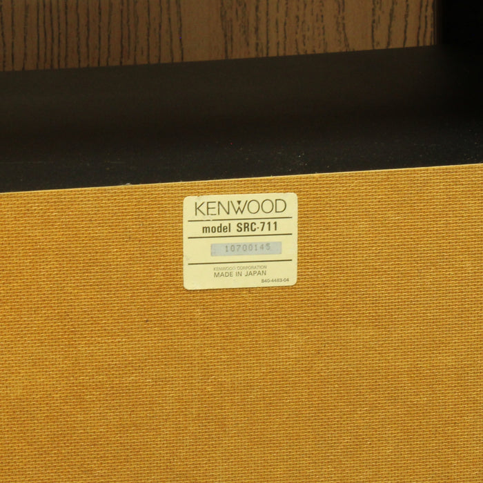 Kenwood SRC-711 Stereo/Media Cabinet Glass Door with Wheels (PICKUP ONLY)-shelving-SpenCertified-vintage-refurbished-electronics