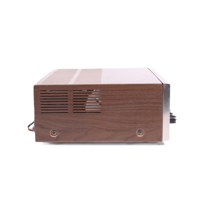 Kenwood TK-140X Solid-State AM/FM Stereo Receiver Phono Silver Face Walnut Cabinet-Audio & Video Receivers-SpenCertified-vintage-refurbished-electronics