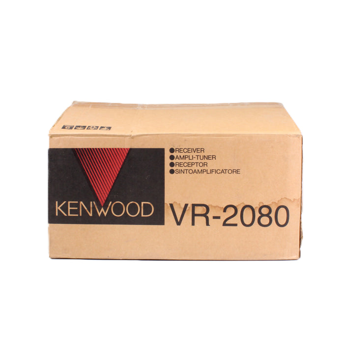 Kenwood VR-2080 5.1-Channel AV Surround Receiver DTS Dolby Digital Phono (ORIGINAL BOX)-Audio Receivers-SpenCertified-vintage-refurbished-electronics